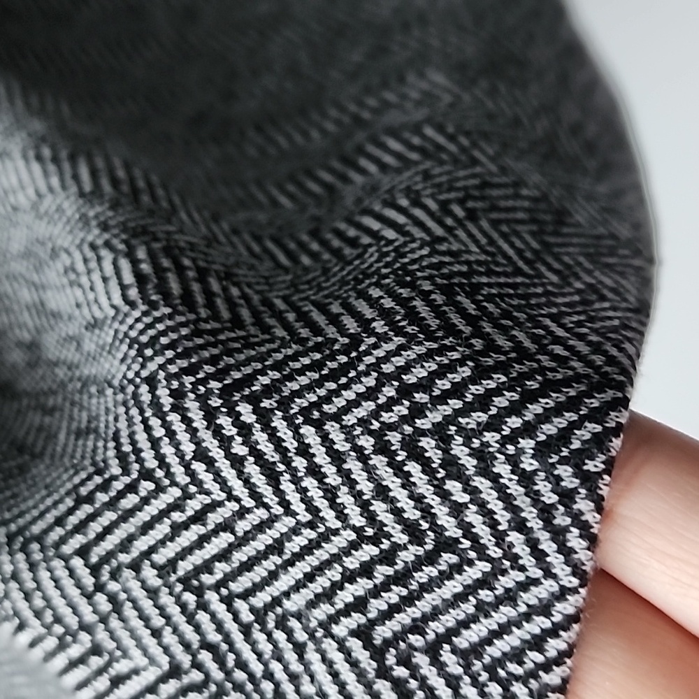 Karl Lagerfeld Parisien Chic Knit Herringbone Dress - Picture 5 of 7